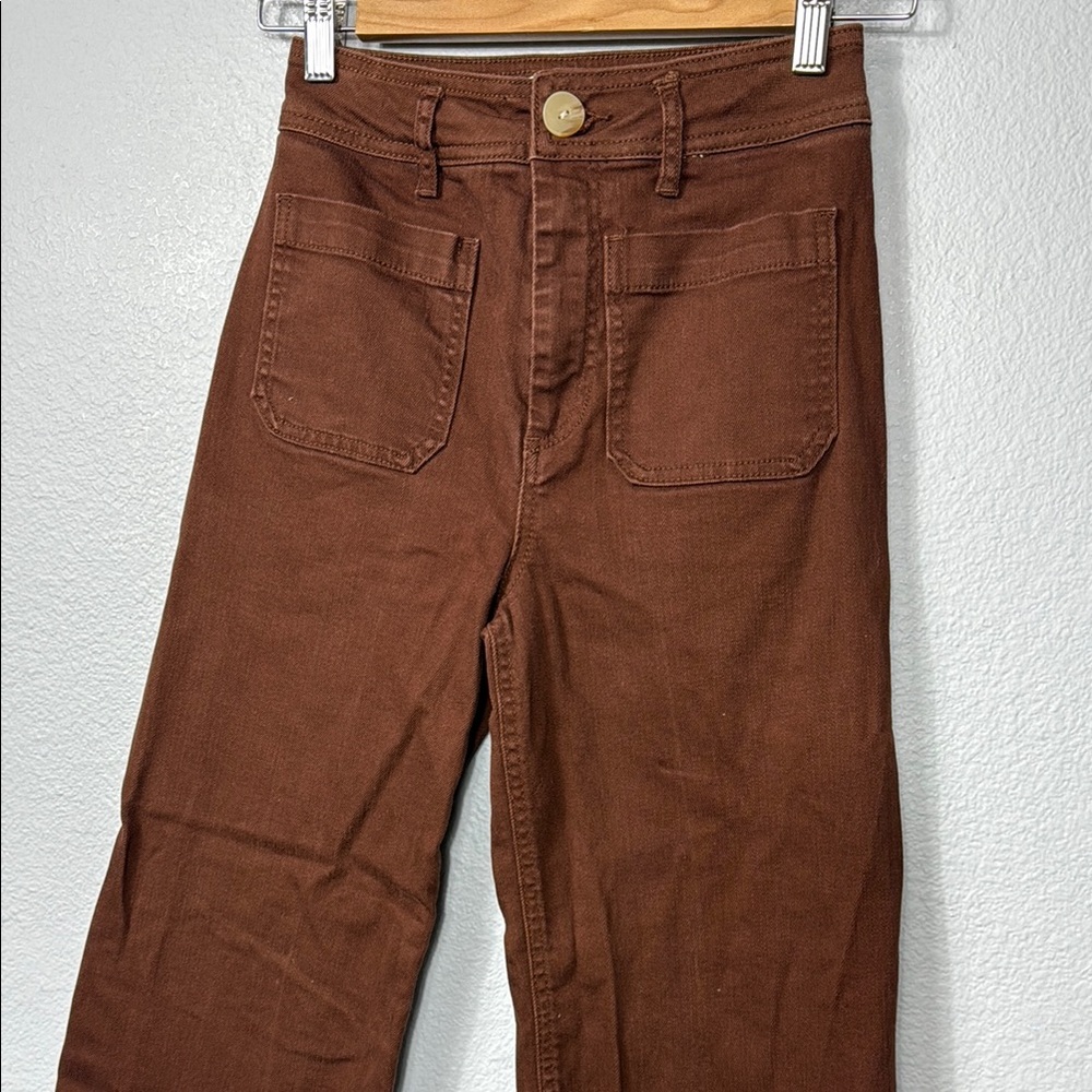 Every Dillards Brown‎ High-Waisted Pants